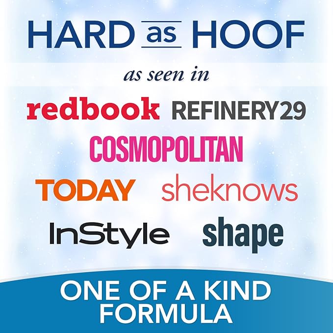 Onyx Professional Hard as Hoof Nail Strengthening Cream with Coconut Scent, Nail Growth & Conditioning Cuticle Cream Stops Splits, Chips, Cracks & Strengthens Nails, 1 oz