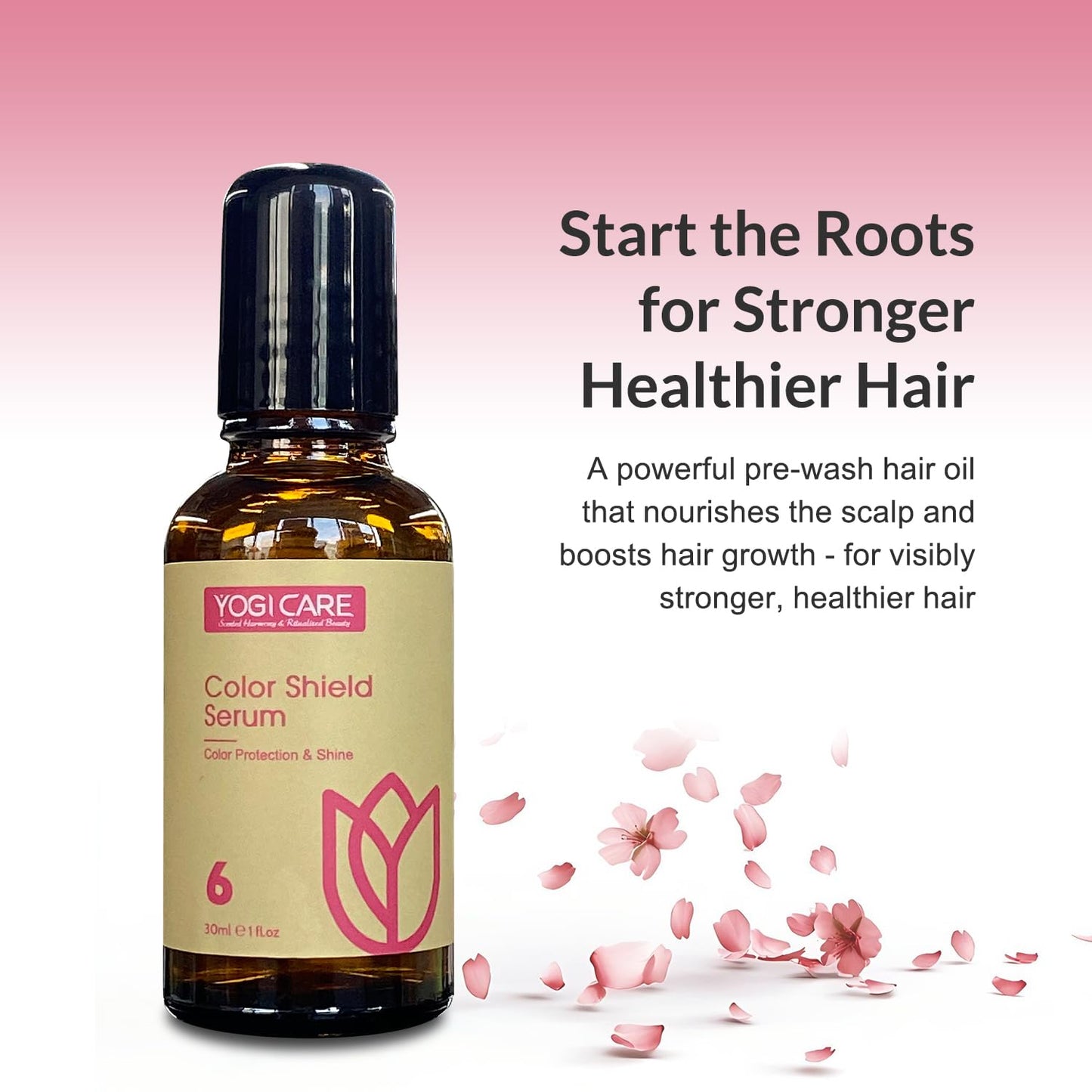 Aroma Therapy Pre-Wash Hair Oil Serum 30ml / 1 Fl.oz (Color Protection & Shine)