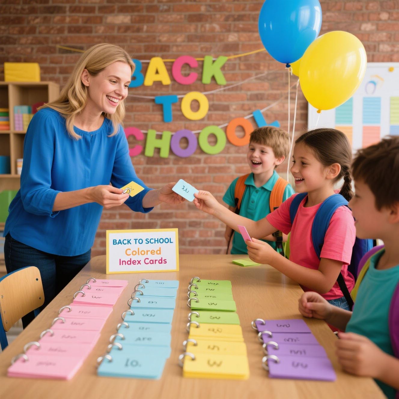 Koogel 250PCS Colored Index Cards with Rings, Flash Cards for Studying, 2.2 x 3.5 Inch Portable Notecard with Cover for School Vocabulary Words Memory Nursing Note Taking Classroom College Essentials