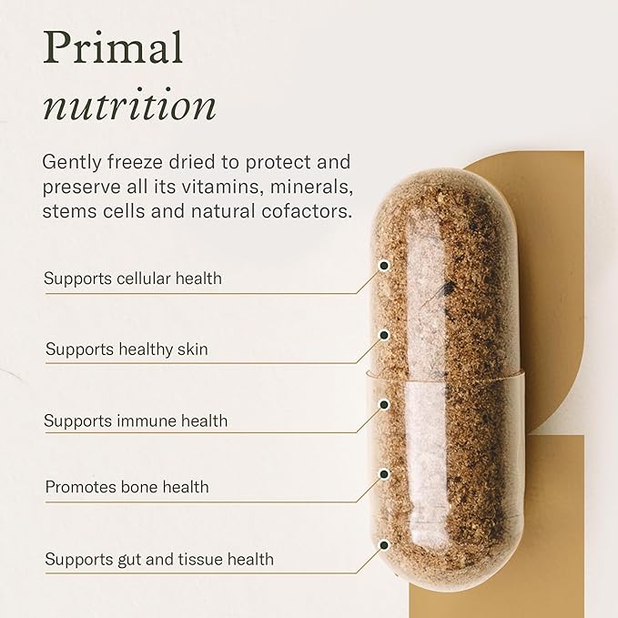 Enviromedica Bone Marrow Supplement - Pastured Grass-Fed Beef Marrow Bones Complex, MCHA, Cartilage, Bovine Collagen & Vitamin K2 (MK7) for Cardiovascular, Joint Health, Immune Support, 120 Capsules