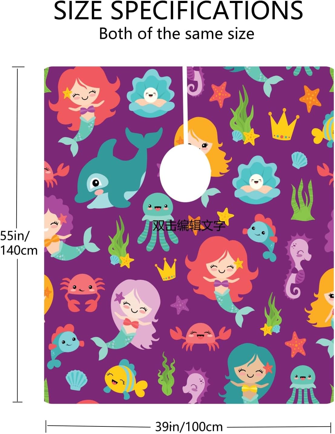 Kids Hair Cutting Cape (2 Pack) Professional Children Salon Barber Apron for Boys and Girls