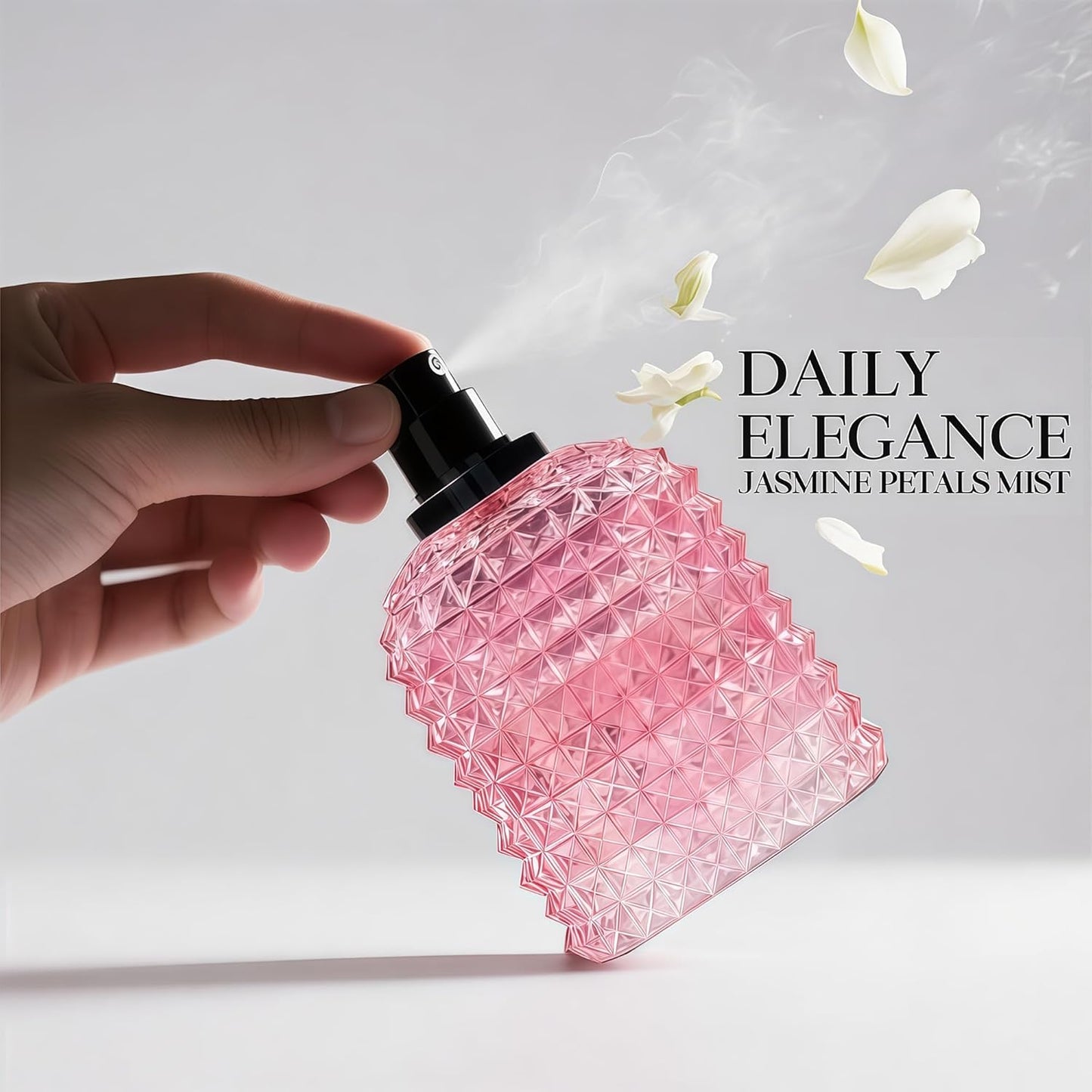 Women's Perfume Set - 2 Pack Eau de Parfum Spray 3.4 Oz Each | Floral Jasmine & Sweet Vanilla with Bergamot & Woody Notes | Long Lasting Original Scent Gift Set for Women (MilaWR&Romance)