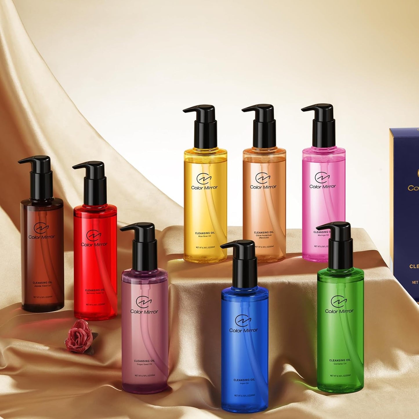 Citrus aurantium Deep Cleansing Oil, 6.76 fl oz 200ml, Gentle Pore Control, Heavy Makeup Remover