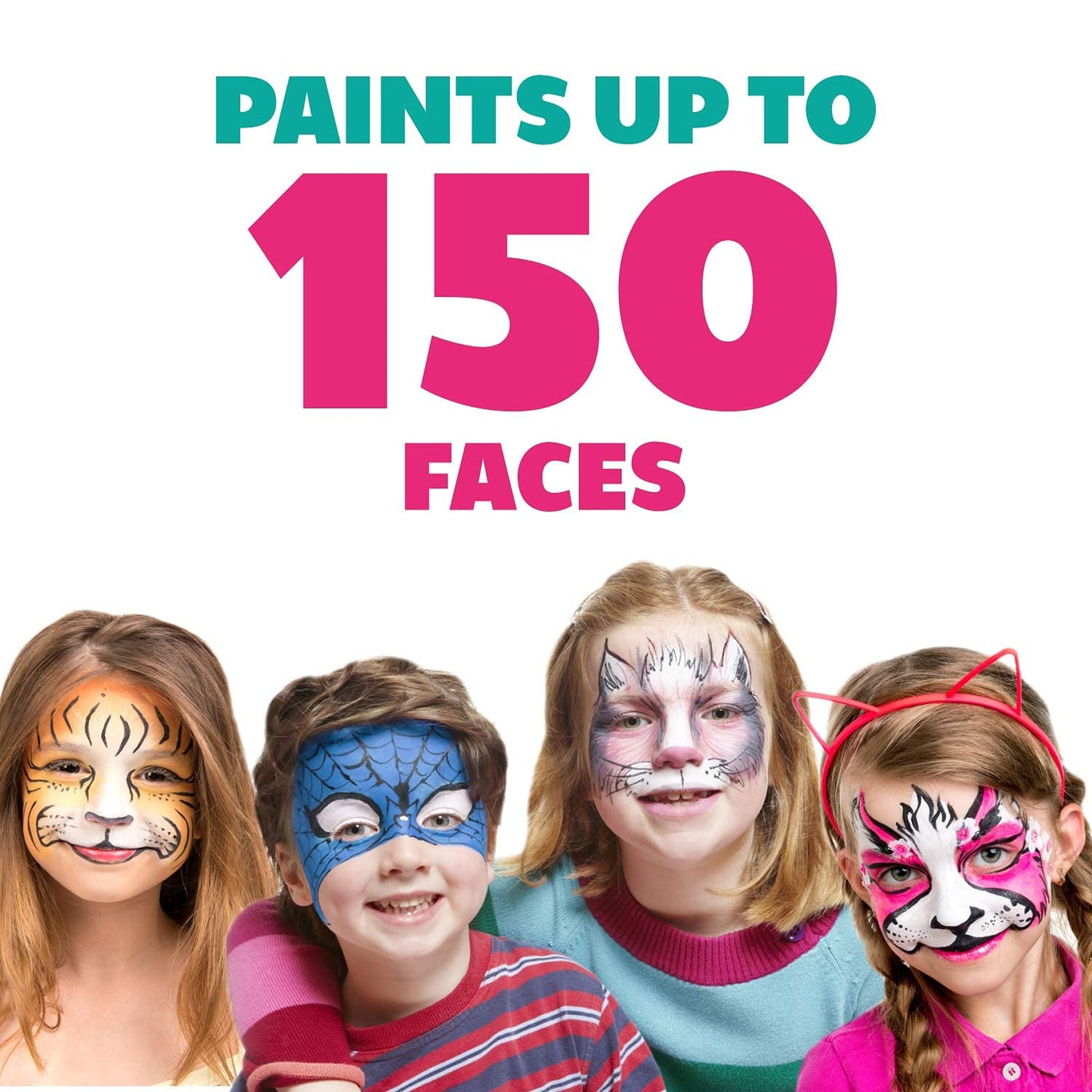 Kraze FX Dome Stroke - Sea Wave (25 gm), Professional 1-Stroke Split Cake, Hypoallergenic, Non-Toxic, Water Activated Face & Body Painting Makeup Supplies for Sensitive Skin, Kid Safe, Adults