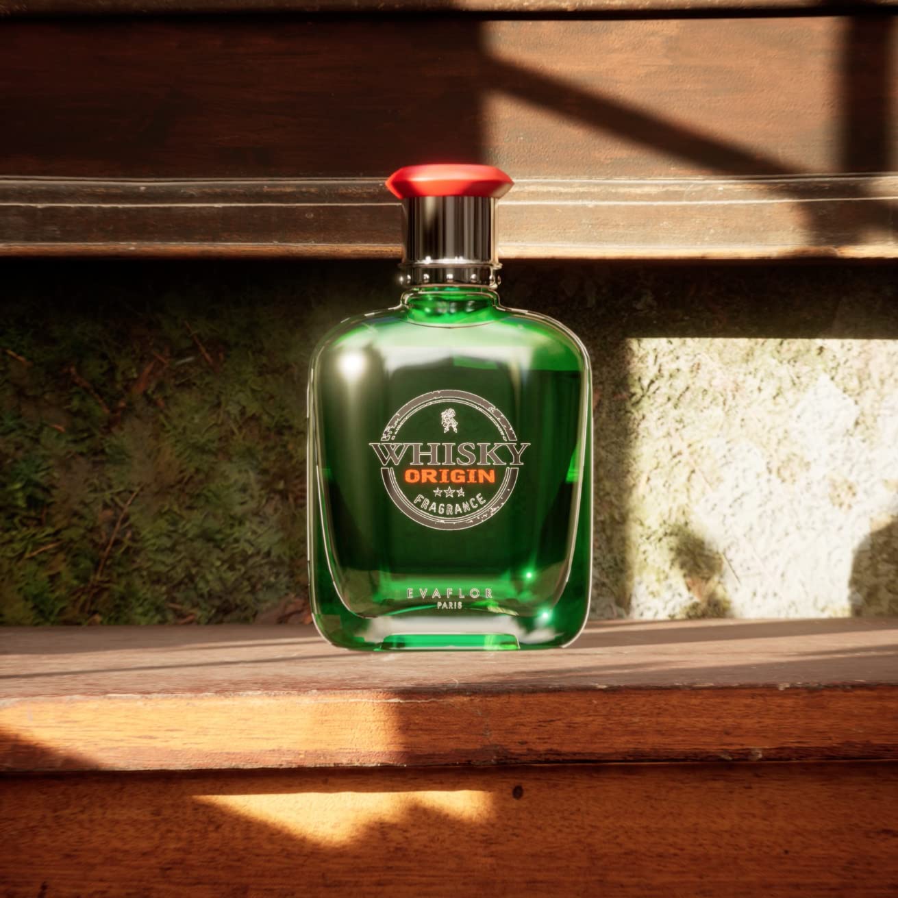 EVAFLORPARIS WHISKY ORIGIN Eau de Toilette for Men – Bold and Timeless Scent – Fresh Citrus and Warm Spices over a Woody Base – Long Lasting Fragrance – Made in France 3.4 Fl Oz