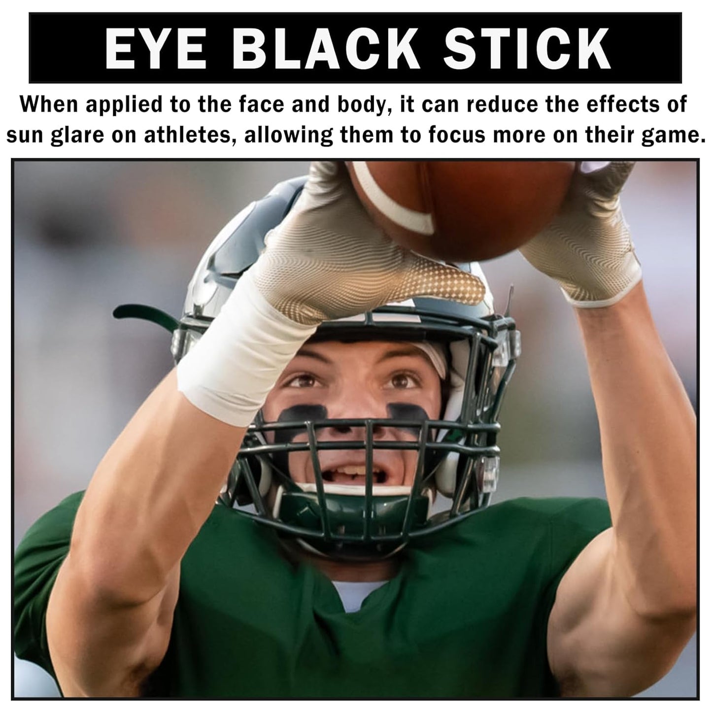 Red White and Blue Face Paint Sticks Professional Eye Black Baseball Football Softball,Cream Blendable Body Paint for Halloween Zombie Vampire Makeup（Blue/White/Red Face Paint Sticks)