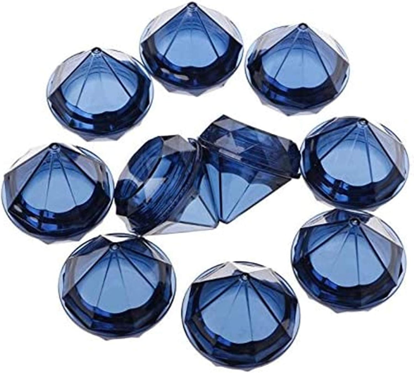 50 Pack 5 Gram5 ML Empty Clear Jars Diamond shaped Plastic Cosmetic Jars Makeup Samples Pot with Lids Trial Case Refillable Cosmetics Cream Box for Lotion Lip Balm Eyeshadow Nails (Royal