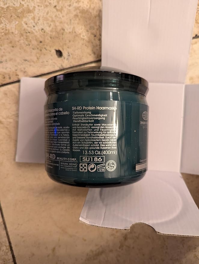 SH-RD Hair Mask for Dry Damaged Hair, Deep Conditioning Hair Moisturizer for Curly and Color Treated Hair Repair, Hydrating Argan Oil Hair Care Product, 13.52oz/400ml