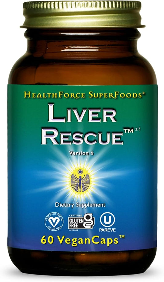 HEALTHFORCE SUPERFOODS Liver Rescue 60 Capsules