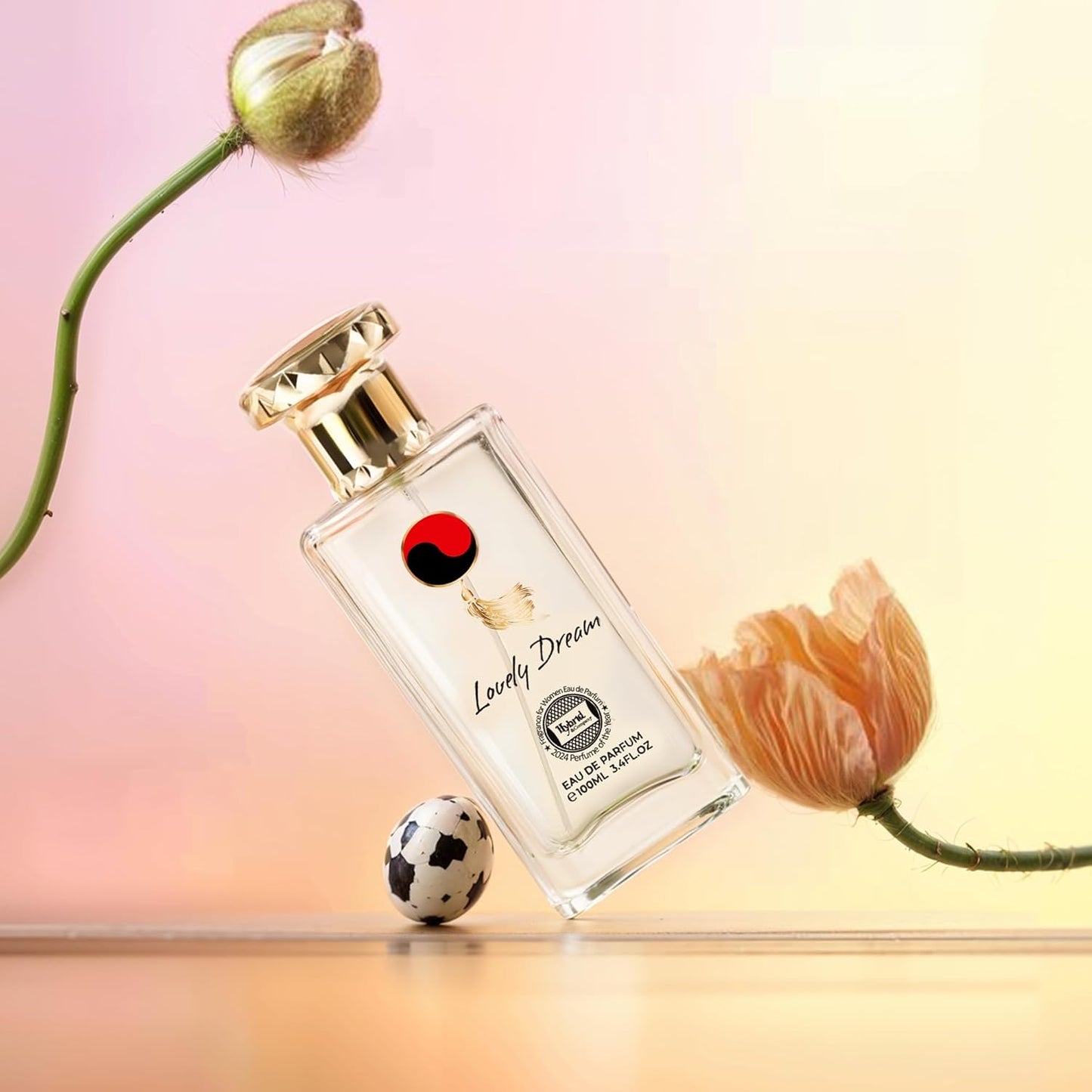 Hybrid & Company Women Lovely Dream Eau De Parfum Vaporisateur Natural Spray 3.4 Fl Oz