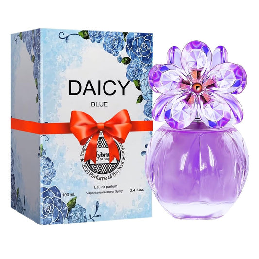 Hybrid & Company Daicy Blue Eau De Parfum Natural Spray Fresh Floral Scent, 3.4 Fl Oz