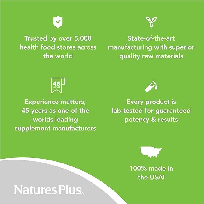 NaturesPlus Vitamin E Chewable - 400 iu, 90 Vegetarian Tablets - Natural Carob Flavor - Healthy Cardiovascular Function, Free-Radical Defense & Overall Wellbeing - Gluten-Free - 90 Servings