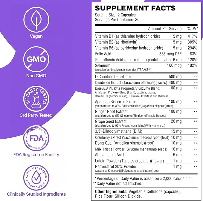 Wellthy Full Body Detox and Immune Support 30-Day Supply