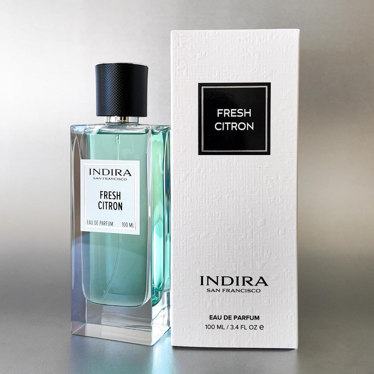 INDIRA Fresh Citron - Eau De Parfum - Citrus Aromatic - Unisex - 100 ML / 3.4 FL OZ - Spray