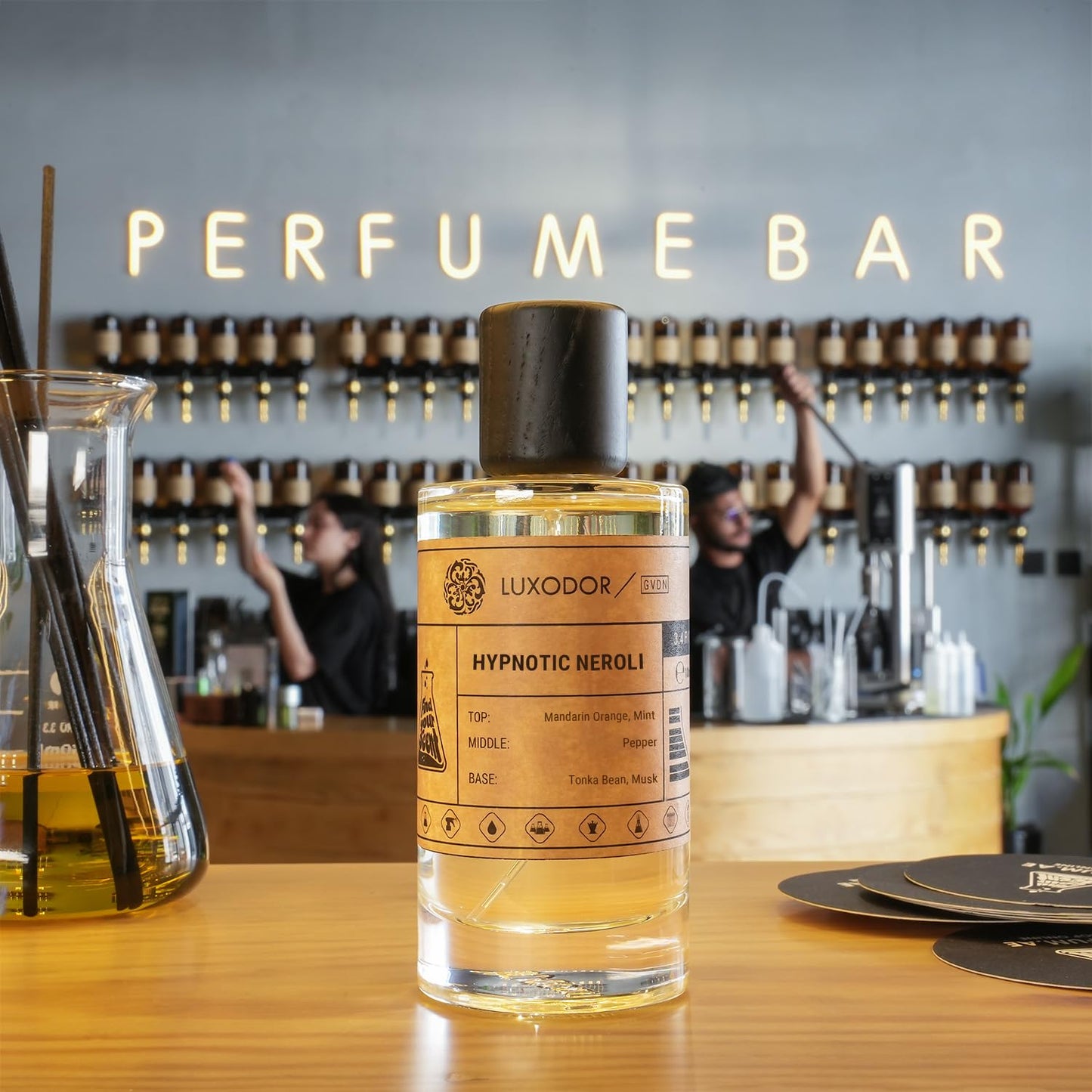 Hypnotic Neroli Perfume for Women, Inspired by Allure Homme Sport, 2-Piece Combo of 100 ml Fragrance Spray Bottle and 10 ml Alcohol-Free Roll-On Perfume Oil, Vegan, Paraben-Free