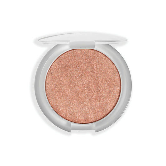 OFIR Pivot Powder | Multi-Use Glow Hydrating Highlight Blush Face Powder | Vegan Formula, Lightweight Buildable Texture | Crease-Free Compact Blush Highlighter | Sunset Spark - Warm Copper | 0.24 OZ