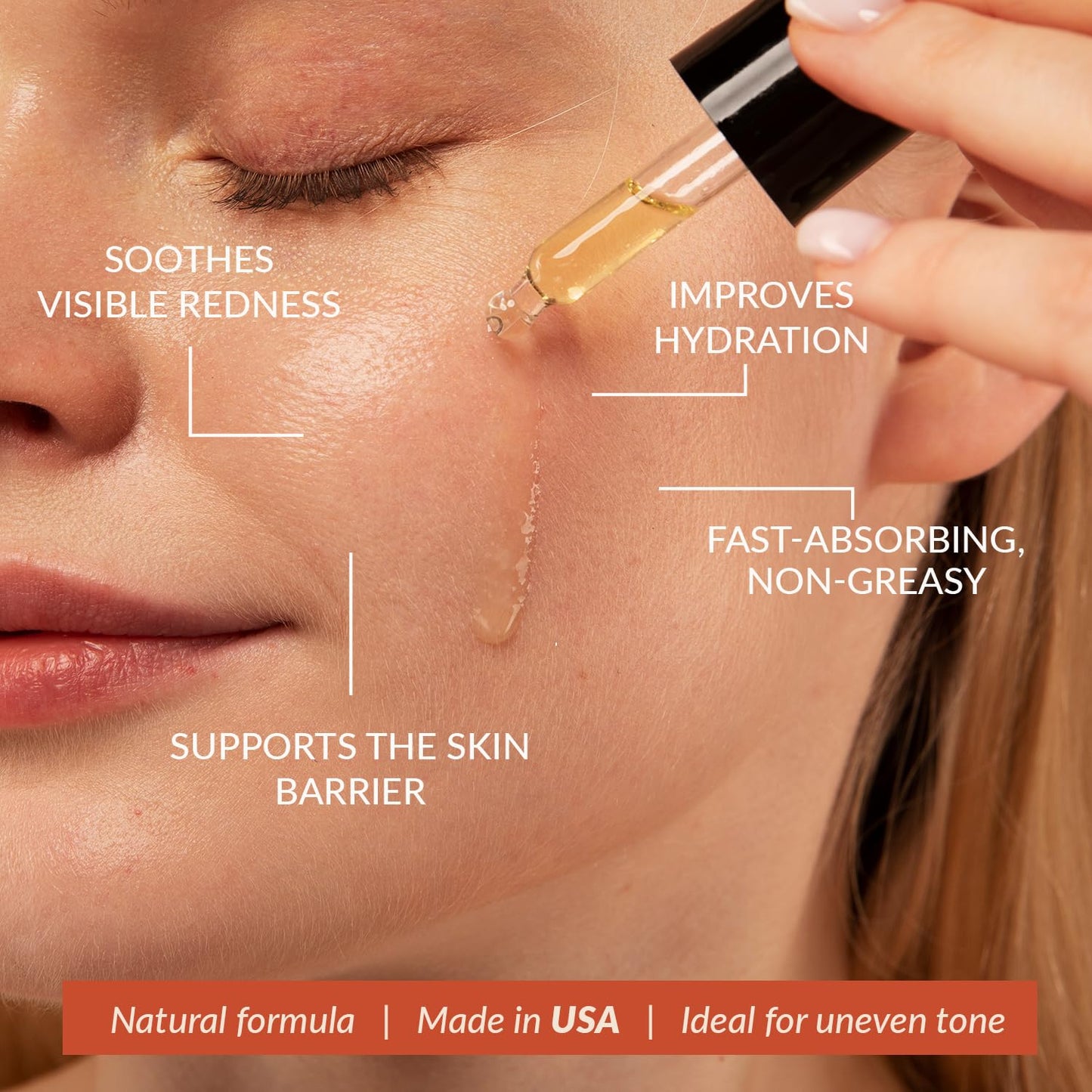 Vitamin C Face Serum - USA Made with Natural & Organic Ingredients, Skin Brightening Vitamin C Serum for Face for Women, Discoloration Correcting & Anti Aging Facial Formula with Antioxidants