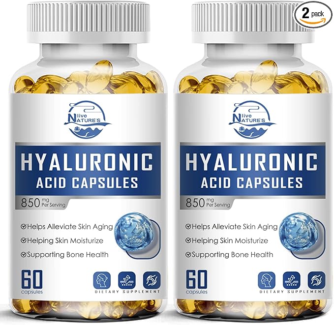 Nature's live 850 mg Hyaluronic Acid