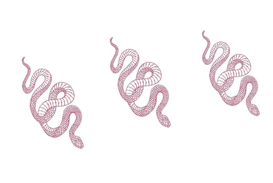 3 Sheets Yeahgoshopping Realistic Big Size Red Snake Waterproof Temporary Tattoo Stickers For Women Men Body Art Waist Decals Fake Tattoo