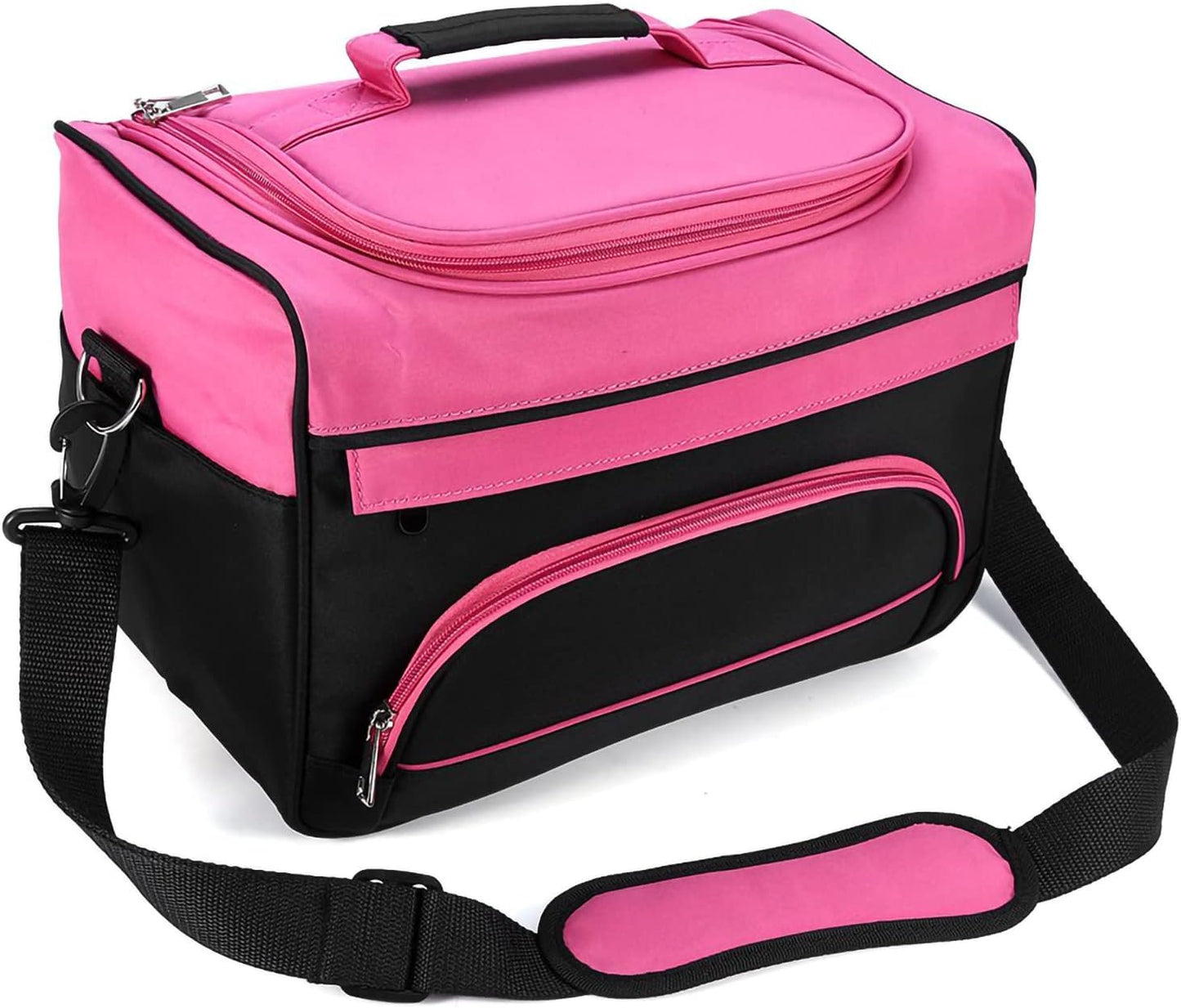 ZJchao Hairdresser Tool Storage Bag, Hair Salon Kit, Professional Beauty Tool Travel Case, Large Capacity Portable Hair Stylist Bag, Hairdressing Bag, Mobile Beauty Salon Kit Holder