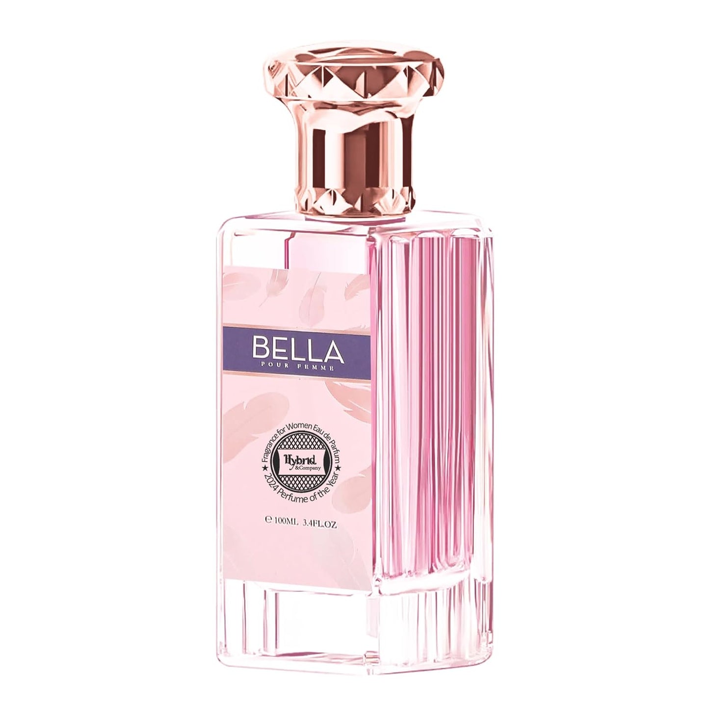 Hybrid & Company Women Bella Pour Femme Eau De Parfum Vaporisateur Natural Spray 3.4 Fl Oz