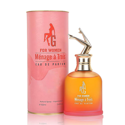G for Women Menage Eau de Parfum for Women - 100ml Floral & Fruity Perfume with Lavender, Coconut, Vanilla & Pear, Long-Lasting Feminine Fragrance