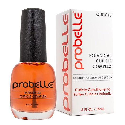 Probelle Kukui Nut Oil Botanical Cuticle Oil, conditions and softens cuticles for healthy nails and cuticle growth, .5oz/ 15 mL