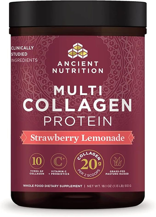 Ancient Nutrition Collagen Powder Protein, Multi 45 Servings, 18.1oz