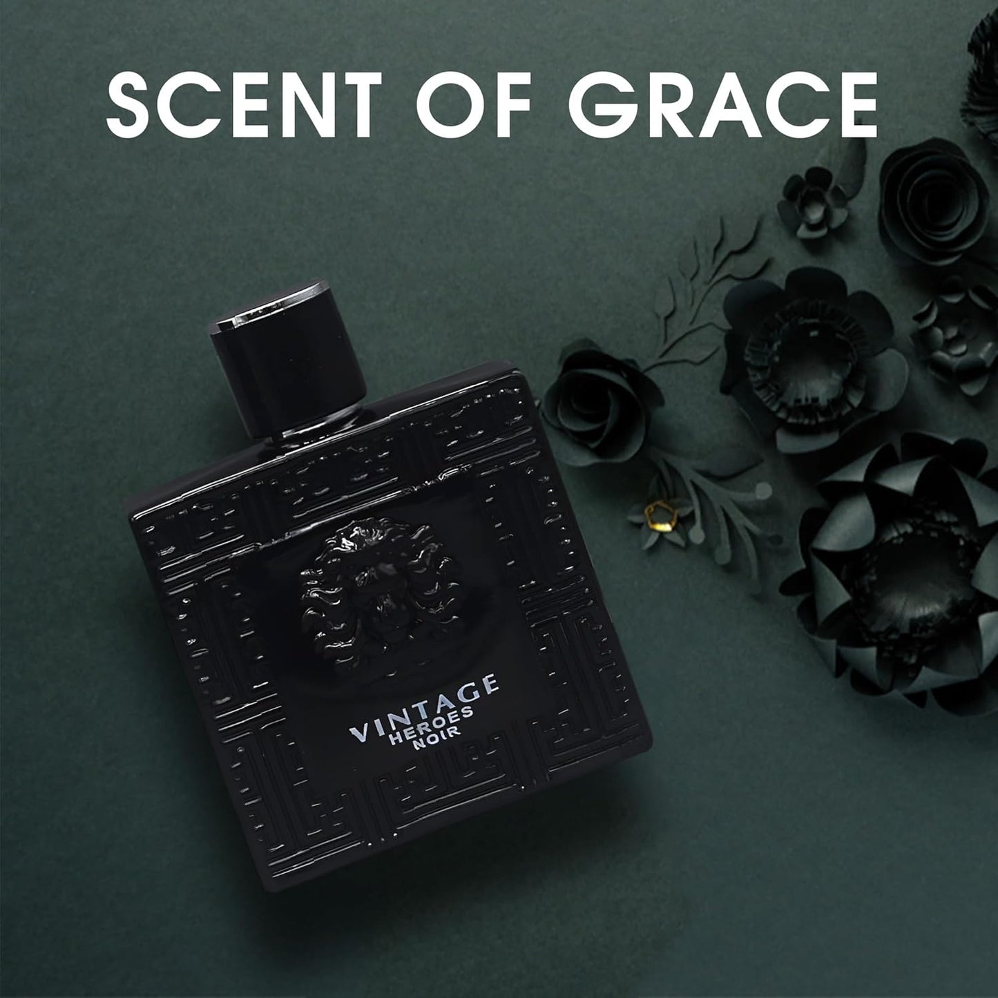 3Pack Men Colognes Vintage Heroes Series Eau De Parfume Spray with Woody Floral & Fruity Scent Perfume Gift Set Day to Night Luxury Fragrances