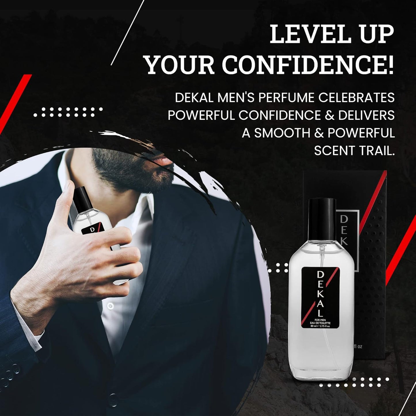 American Collection Cologne for Men – INSPIRED by A WORLD RENOWNED MEN’S PERFUME – Juniper, Pine, Tobacco, Oakmoss – Bold, Masculine, Earthy, Long-Lasting Eau De Toilette 80 ml (Dekal 80ml)