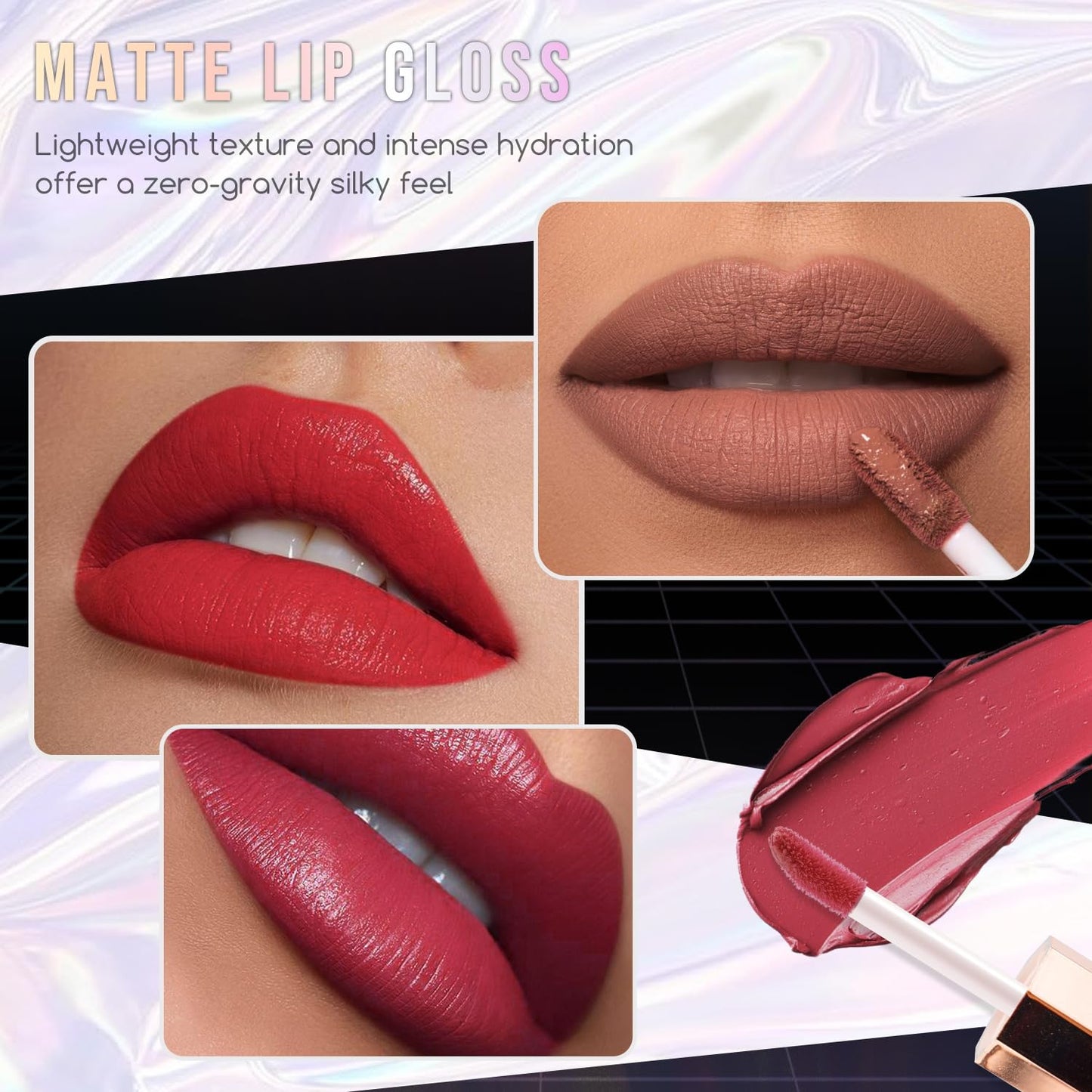 Color Nymph Kids Makeup Sets for Girls, Teen Makeup Kits for Beginner Starter with Silver Case, Portable Traveling Full Makeup Kit with Everything, Cosmetics Makeup Gift Set for Birthday