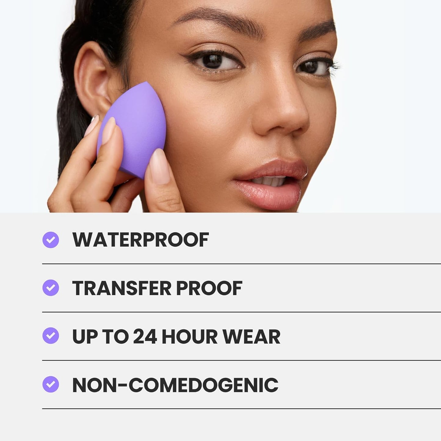 Wonderskin Hyper-Bond Serum Foundation – Waterproof, Transfer-Proof, 24HR Longwear Face Makeup with Niacinamide & Hyaluronic Acid – Lightweight, Natural Finish, Vegan & Cruelty-Free (Energy)