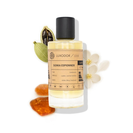 Sonia Espionner - Eau de Parfum - Inspired by T.F Ombre Leather - Unisex Fragrance Long-lasting 3.4 fl. oz (100ml)