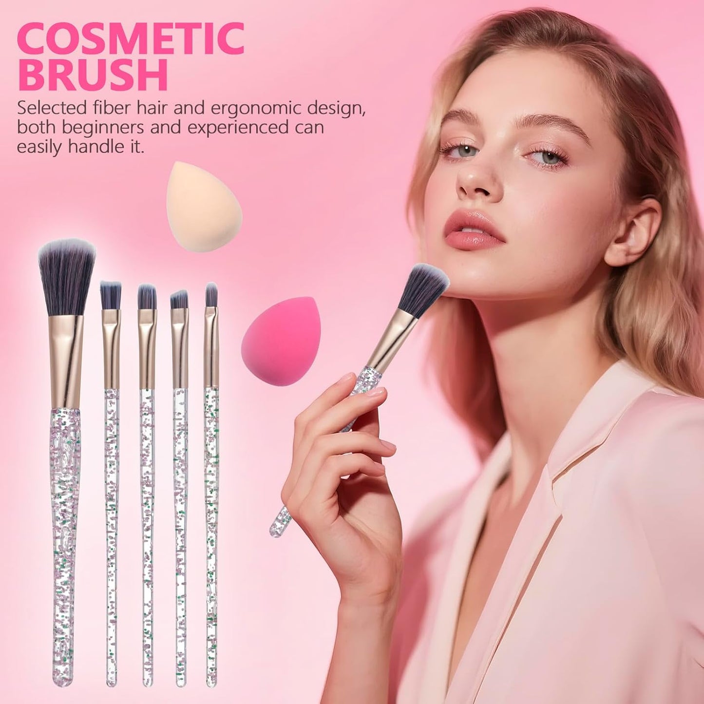 Makeup Kit For Women Full Kit, Makeup Set For Girls Teen Women, Makeup Gift Set With Eyeshadow Palette, Foundation, Concealer, Lipstick, Brushes (12 color makep kit)