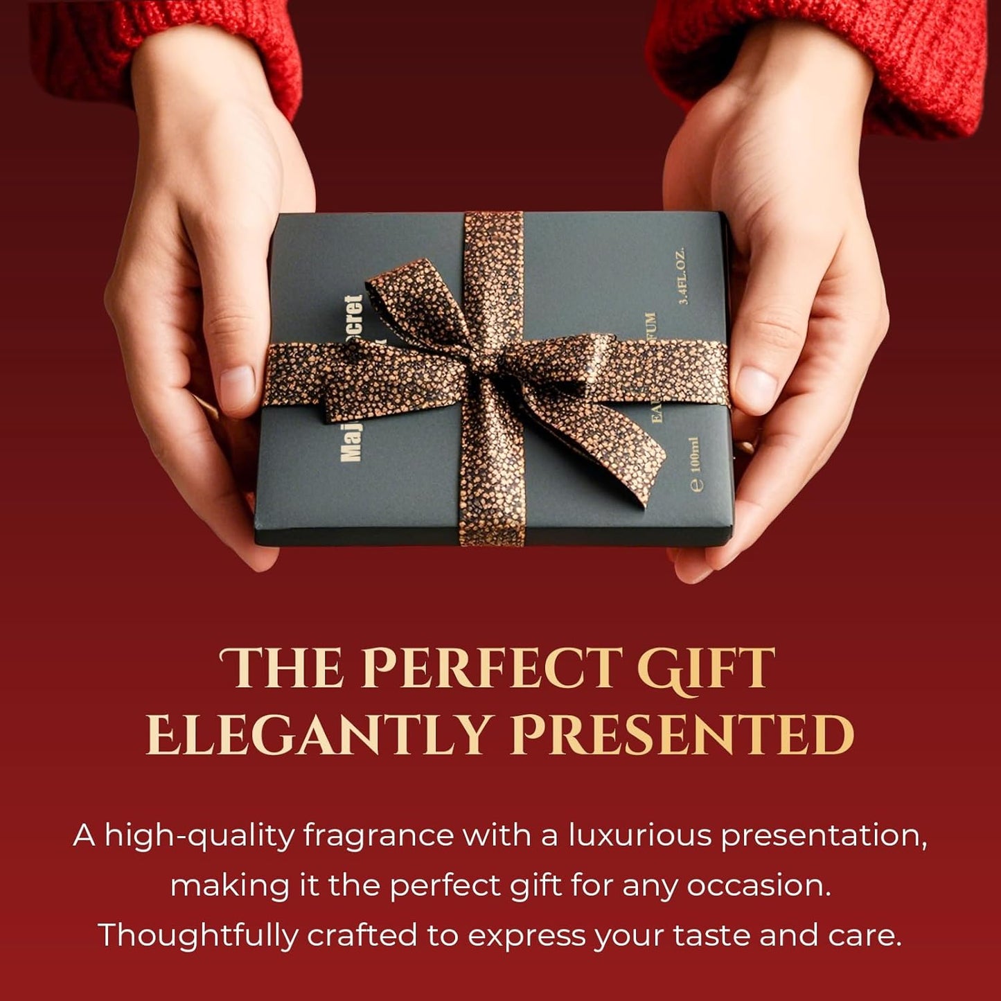 MAJESTY'S SECRET PHEROMAX Cologne for Men – 3.4 fl oz Eau De Parfum Spray, Long Lasting Premium Men’s Cologne with Masculine Scent, Luxury Gift for Boyfriend, Husband, or Dad (TAN Breeze)