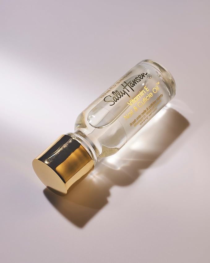 Sally Hansen Vitamin E Nail and Cuticle Oil, 0.45 Fl Oz, Packaging may vary (Pack of 2)