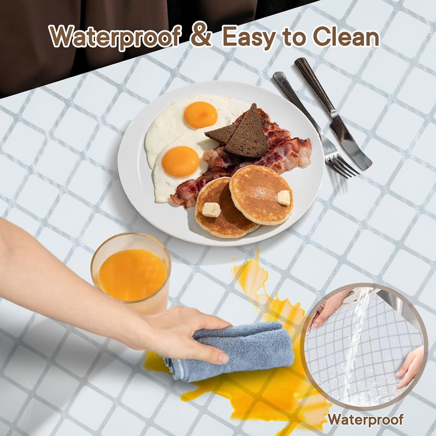 Shelf and Drawer Liner for Kitchen Cabinets Non-Adhesive, Strong Grip Non-Slip Thickened Cabinet Liners for Shelves, Waterproof Mats for Dresser Cupboard, Silver Stripe, 17 in x 10 Feet