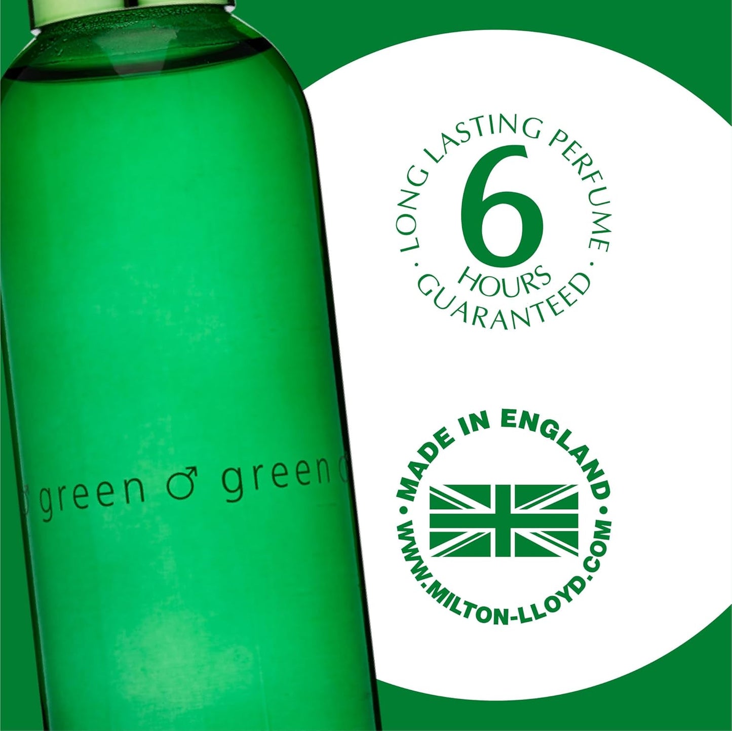 COLOUR ME Milton-Lloyd Green - Cologne for Men - Oriental Perfume for Men - Woody, Amber Fragrances - Mens Cologne - Long Lasting Perfume - 3 oz