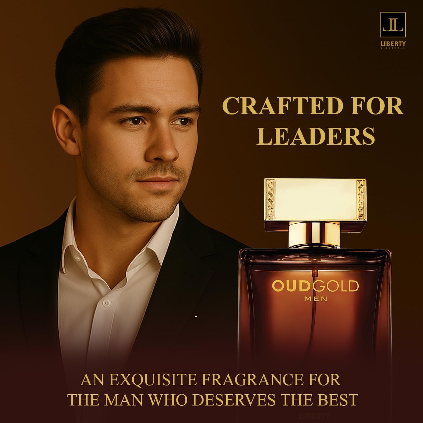 Liberty Oud Arabic Perfume for Men, Long-Lasting Luxury with Bold Oud, Fresh Citrus, and Premium Woody Scent, long lasting perfume for men,perfumes arabes para hombres,Gift For Men,50ml EDP