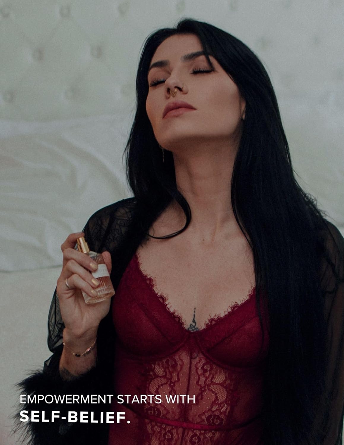 Eye of Love After Dark Pheromone Perfume for Women - Sultry Scent Cologne with Jasmine Vanilla White Chocolate - Long Lasting Plant-Based Fragrances - Bold Scent for Her - 50ml/1.6fl oz