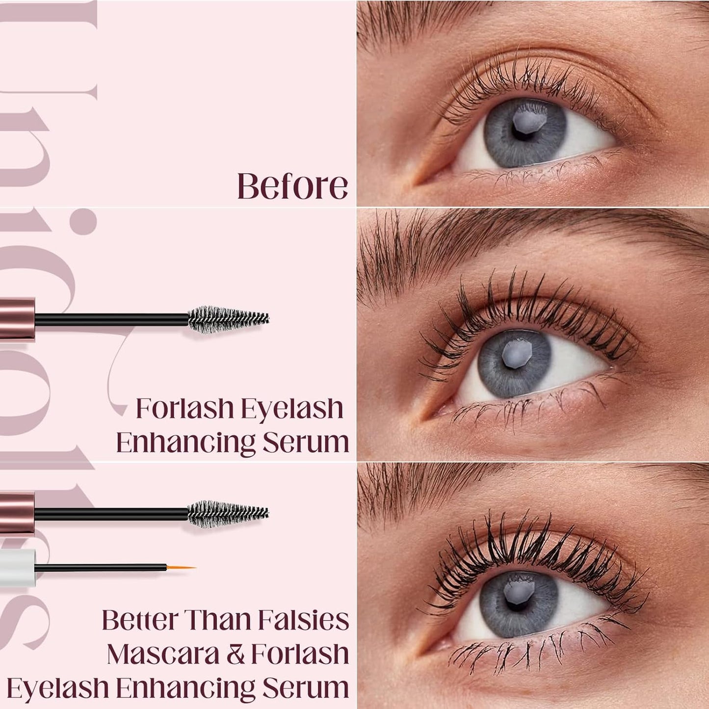 lash mascara and serum set Safe for Sensitive Eyes