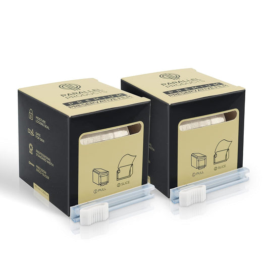 Parallel Products – Premium Preservative Film - Plastic Wrap for Brow and Lash PMU – For Use with Lamination, Microblading or Tint Kit – For use on Eyebrows and Eyelashes – BPA Free – 300m 2-Pack