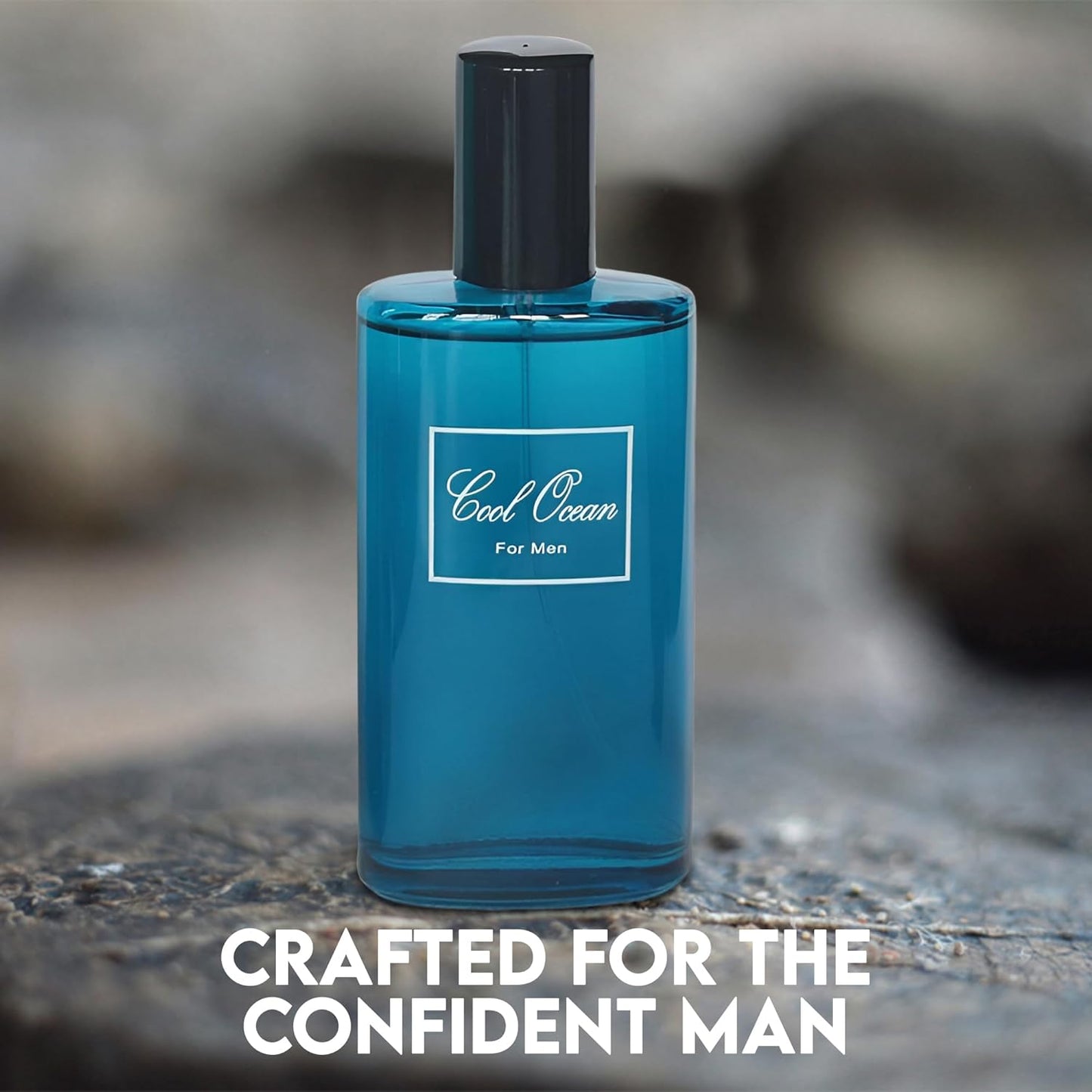 Men's Cologne Cool Ocean–Bold & Sophisticated Scent With Citrus, Spice, And Woody Notes – Long Lasting Fragrance For All Occasions