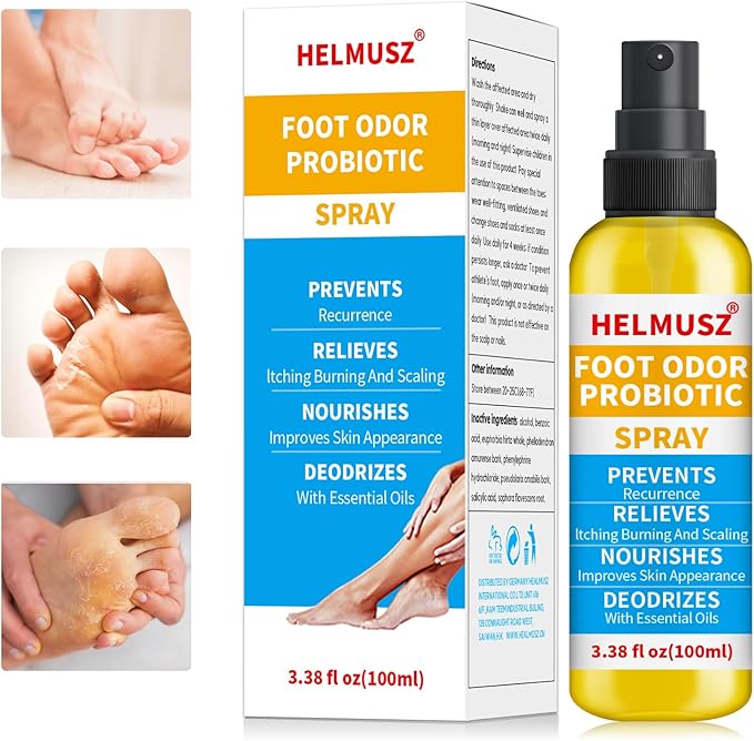 Athletes Foot Treatment, Natural Herbal Athletes Foot Spray for Most Athlete's Foot and Treat Symptoms of Molting, Blisters, Itching and Odor. (1Pc, Fresh)