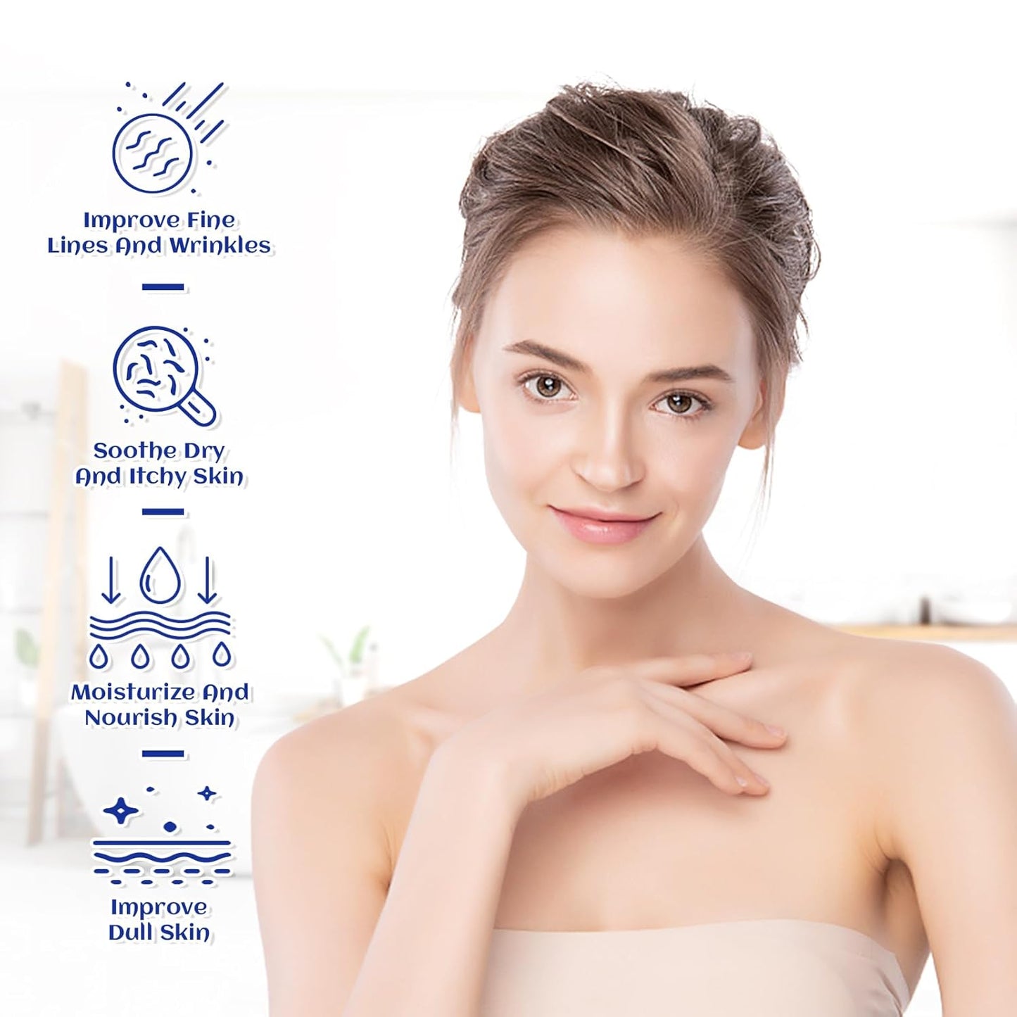 HIQILI Sweet Almond Oil for Skin, Hair, Body, 100% Pure Organic Carrier Oil for Essential Oils Mixing, Hexane Free, Unscented - 16 Fl Oz