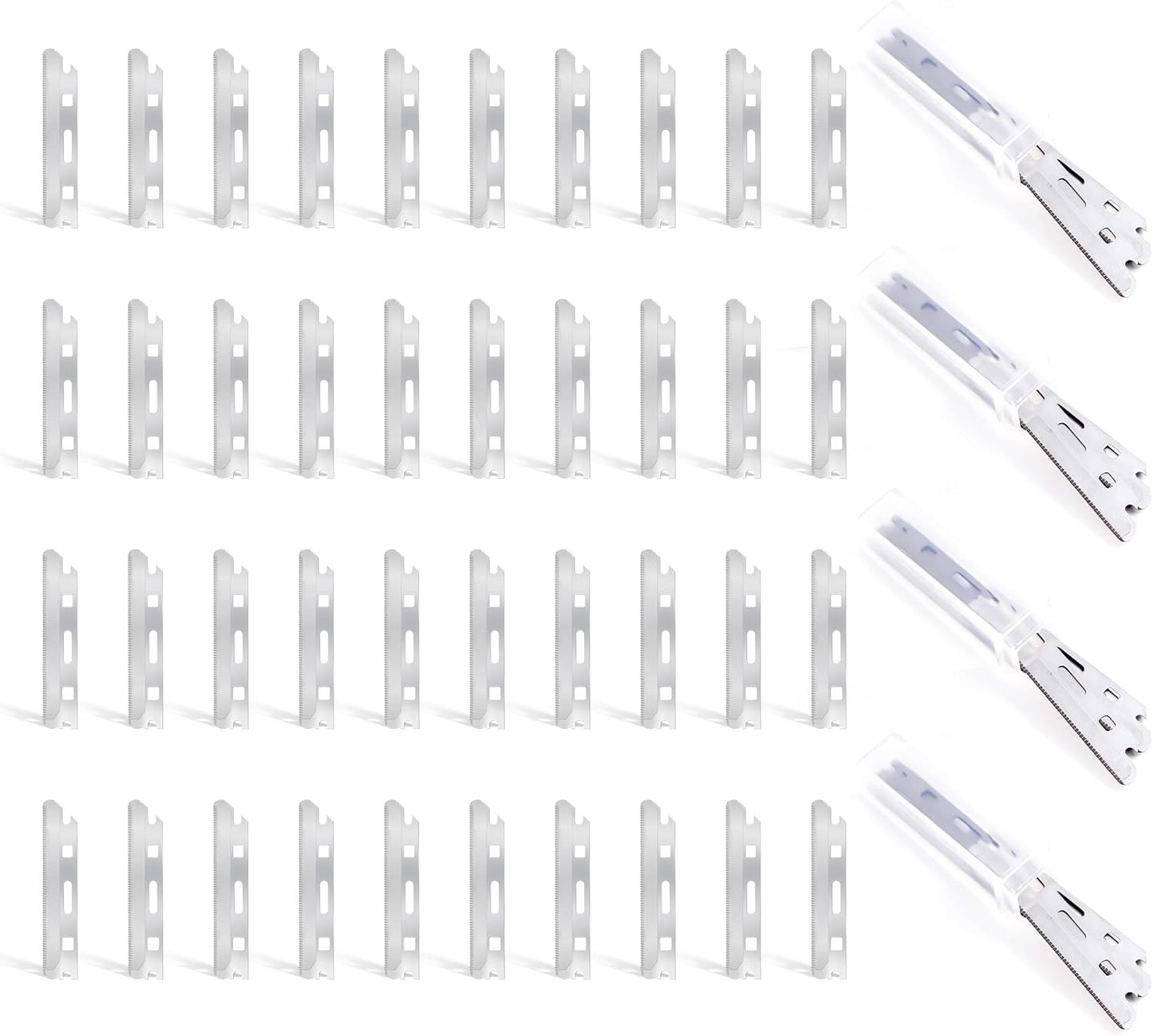 Dermaplan Razor for Face Professional, Facial Razors for Women Face with 40 Blade Refills, Eyebrow Razor for Women and Men