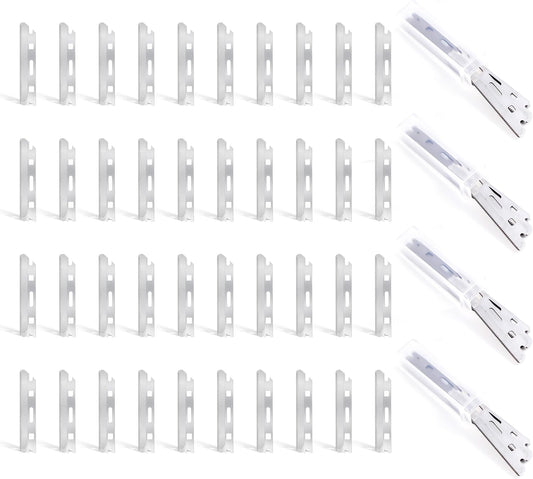 Dermaplan Razor for Face Professional, Facial Razors for Women Face with 40 Blade Refills, Eyebrow Razor for Women and Men