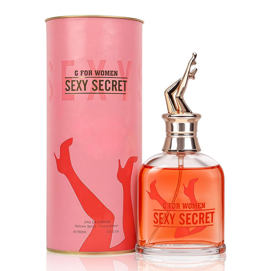 G for Women Sexy Perfumefor Women - 100ml Floral & Fruity Eau de Parfum with Mandarin Orange,Peach, Jasmine and Honey Notes Long-Lasting Fragrance(2PCS)