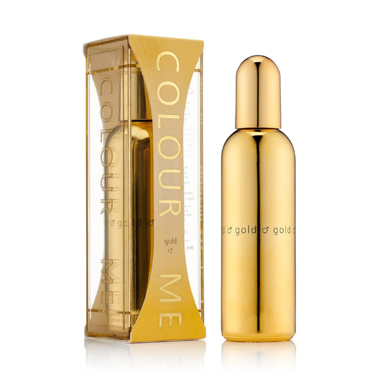 COLOUR ME Milton-Lloyd Gold Homme - Cologne for Men - Oriental Parfume for Men - Spicy, Amber Parfume - Mens Cologne - Long Lasting Parfume - 3 oz.