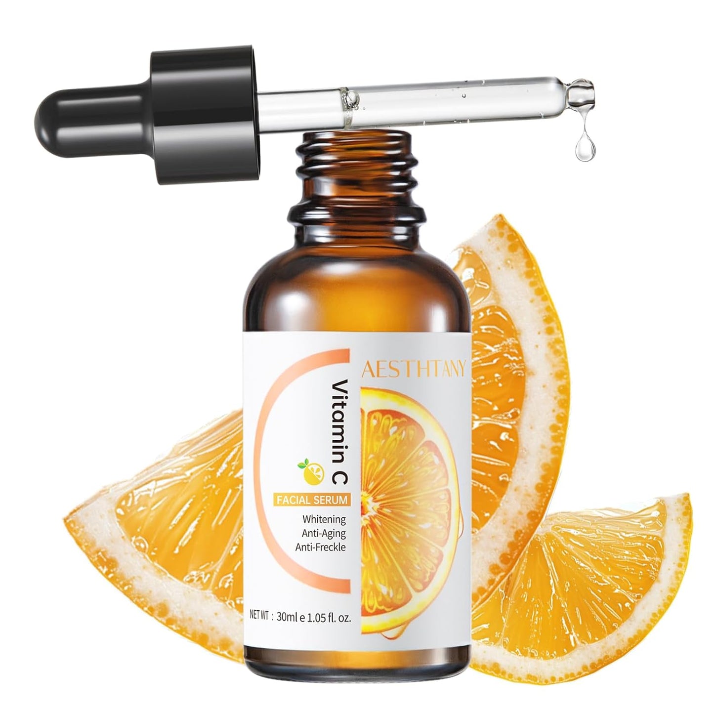 Vitamin C Serum For Face with Hyaluronic Acid - Hydrating, Moisturizing1.01 Fl oz